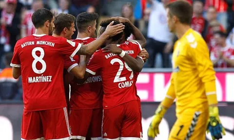 Bayern giành thắng lợi 5 sao trong ngày tái ngộ Jupp Heynckes