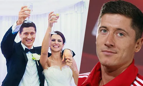 Bất ngờ với lý do lấy vợ của Lewandowski: vì... nhìn nhầm!
