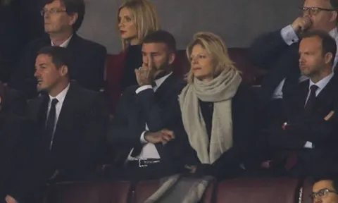 Beckham trầm ngâm nhìn MU đánh rơi điểm trên sân nhà