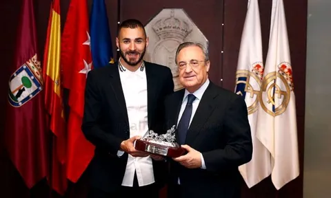 Benzema xuất hiện lịch thiệp trong ngày kí hợp đồng mới