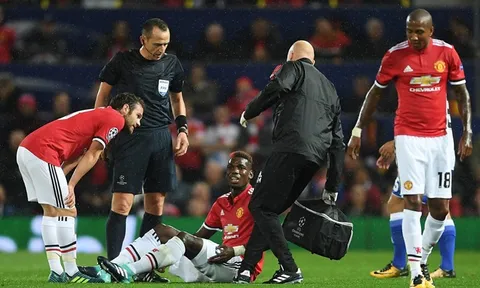 Bí ẩn chấn thương của Paul Pogba