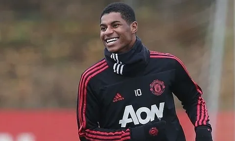 Bị đồn sang Real, Rashford đáp trả đanh thép trên sân tập Man Utd