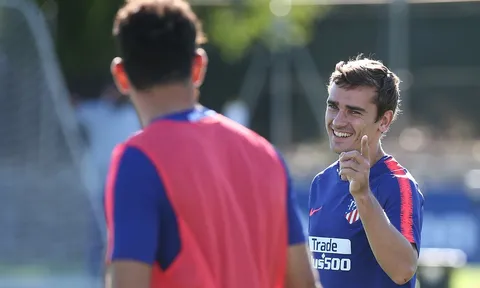 Bị FIFA lãng quên, Griezmann vẫn vui vẻ tại Madrid
