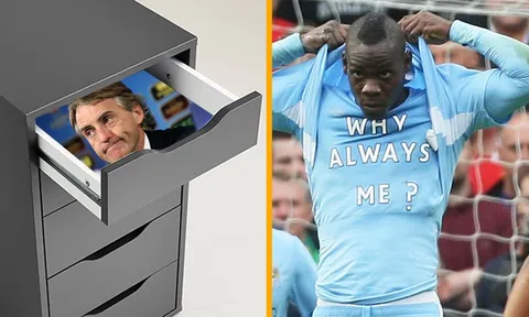Bí mật về chiếc ngăn kéo của Balotelli tại Man City