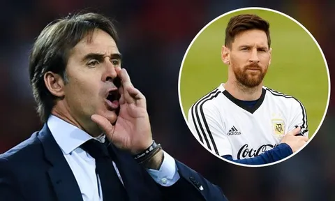 Bị Messi "khinh thường", HLV Lopetegui lên tiếng đáp trả
