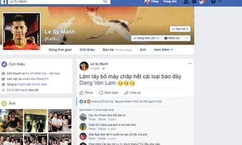 Bị sa thải, Sỹ Mạnh 'hổ báo' thách thức truyền thông lẫn Văn Lâm?