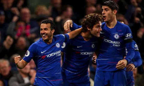 Bộ ba TBN rực sáng, Chelsea chiếm lấy ngôi nhì của Liverpool