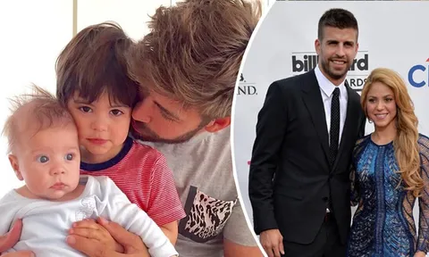 Bỏ bê chồng con, Pique sống ly thân Shakira