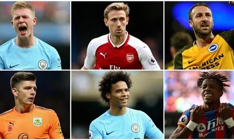 Bộ đôi của Man City tranh giải xuất sắc nhất tháng