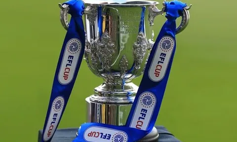 Bốc thăm vòng 3 League Cup: Man Utd gặp may, Liverpool gặp 'thứ dữ'
