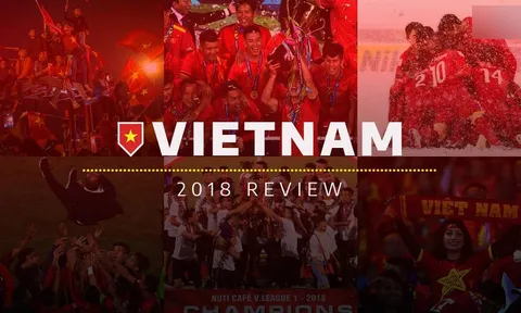 Bóng đá Việt Nam 2018: Rồng Vàng ra oai, xưng vương Đông Nam Á