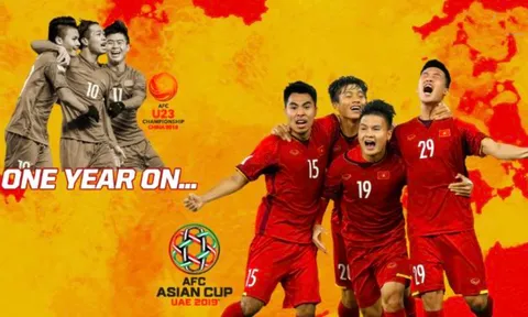 Bóng Đá Việt Nam và hành trình từ giải U23 đến AFC Asian Cup 2019