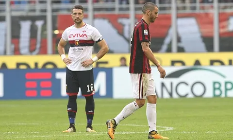 Bonucci bỏ lỡ cơ hội tái ngộ Juventus