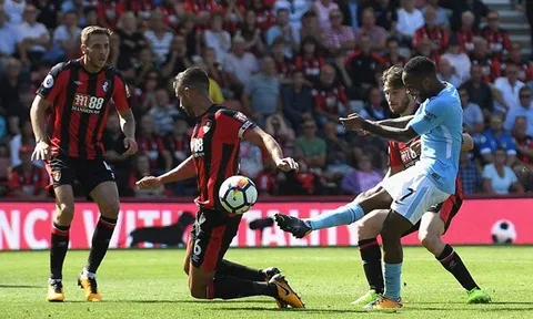 Bournemouth 1-2 Man City: Bi kịch phút cuối