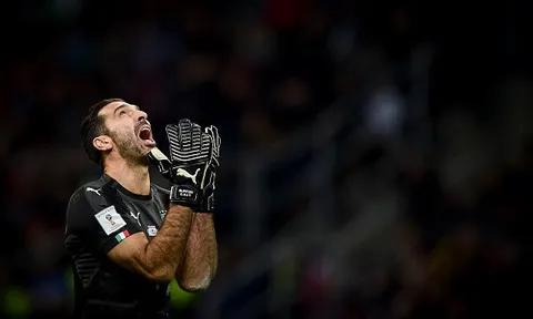 Buffon và giọt nước mắt của người cô đơn nhất San Siro