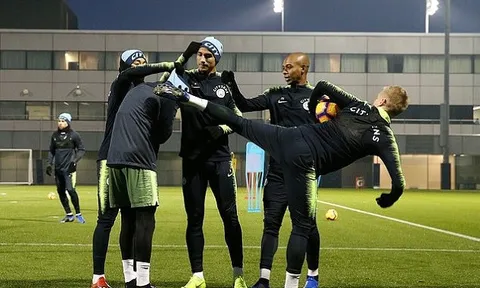 Cách sao Man City luyện "bộ chân" trước cuộc đụng độ West Ham