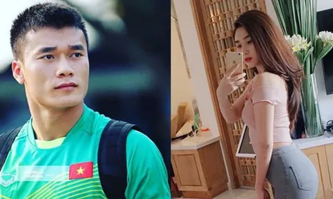 Bạn gái tin đồn của thủ môn "quốc dân" Bùi Tiến Dũng đẹp cỡ nào?
