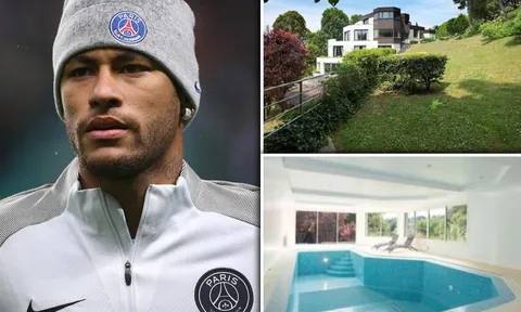 Cận cảnh căn hộ sang chảnh bậc nhất của Neymar ở Paris