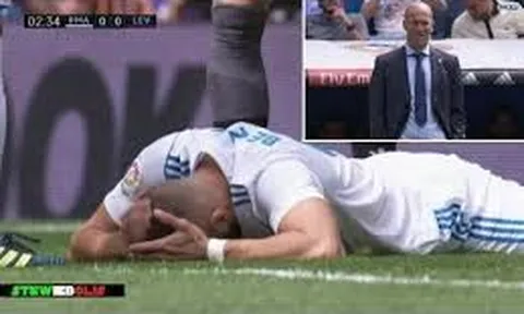 Cận cảnh chấn thương của Benzema