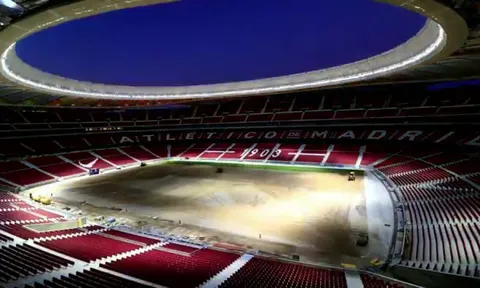 Cận cảnh quá trình xây sân nhà mới của Atletico Madrid