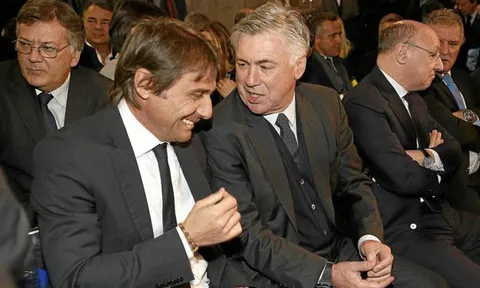 Căng thẳng tăng cao, Chelsea tính mời Ancelotti về thay Conte