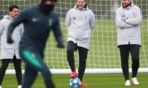 Cao hứng, Pochettino luyện tuyệt kĩ trước mặt học trò
