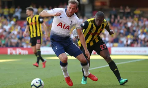 Kane tàng hình, Tottenham nhận trận thua lịch sử sau 24 năm trước Watford