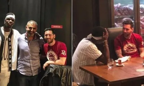 Gặp Messi ở Dubai, Pogba nói lời khiến siêu sao Barcelona phải xấu hổ