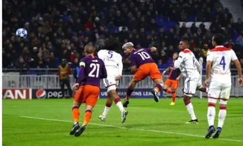 Chấm điểm Man City trận Lyon: Cú đánh đầu quyết định