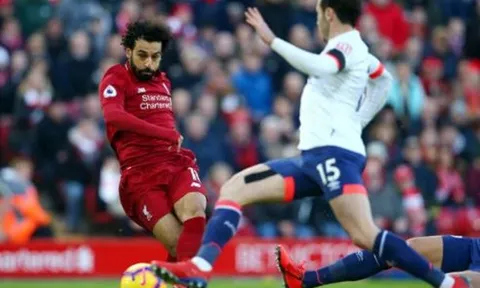 Salah dẫn đầu Vua phá lưới, Liverpool số 1 Premier League sau trận Bournemouth