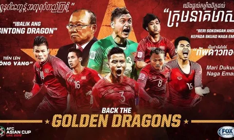 Đến truyền thông châu Á cũng phải làm poster, kêu gọi ĐNA 'gác lại hận thù' cổ vũ Việt Nam