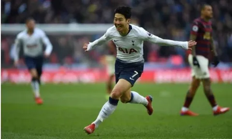 Dứt điểm hiểm hóc, Son Heung-min giúp Tottenham vượt qua Man City trên bảng xếp hạng