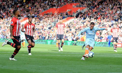 Hazard rực sáng, Chelsea "làm gỏi" Southampton với 3 bàn cách biệt
