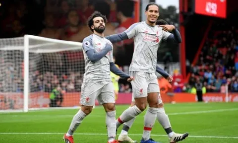 Điểm nhấn Bournemouth 0-4 Liverpool: Ai còn chỉ trích Salah?; Tham vọng của Howe ngày càng xa