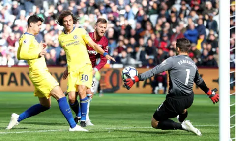 Công cùn, Chelsea có trận hòa đầy thất vọng trước West Ham