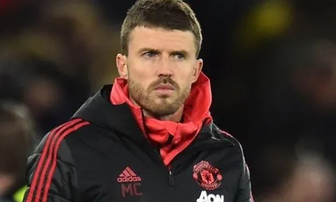 Carrick lần đầu rời ghế trợ lý dưới thời Solskjaer