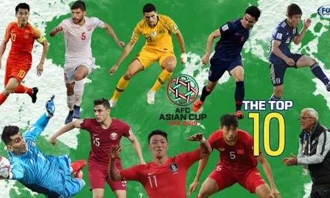 "Cậu Út" ĐT Việt Nam lọt top 10 gương mặt xuất sắc vòng 1/8 Asian Cup 2019