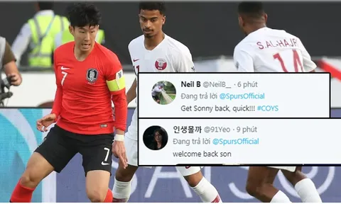CĐV Tottenham: "Hãy đưa Son Heung-min về ngay và luôn"