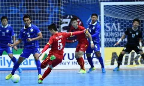 Việt Nam chung bảng kình địch Thái Lan tại giải Futsal Đông Nam Á 2019