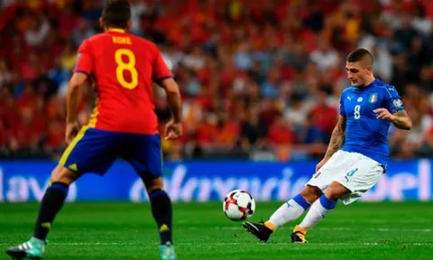 Chấm điểm Italia sau trận TBN: Verratti quá tệ