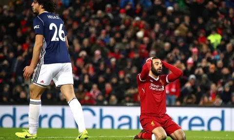 Chấm điểm Liverpool 0-0 West Brom: Hàng công hết hơi