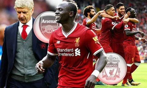 Chấm điểm Liverpool trận Arsenal: Cơn lốc màu đỏ