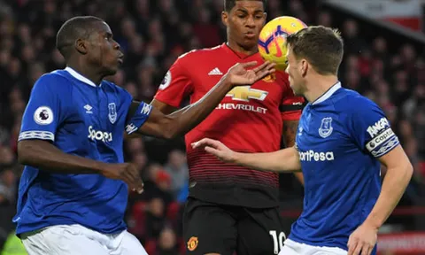 Chấm điểm Man United trận Everton: Lời nguyền trung phong
