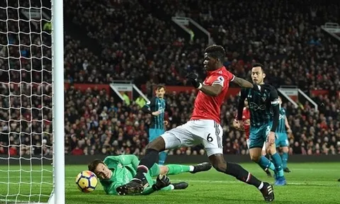 Chấm điểm Man Utd trận Southampton: Pogba đẳng cấp, nhưng Mkhitaryan quá tệ