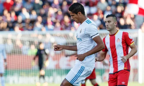 Chấm điểm Real sau trận Girona: Ước gì Varane không chấn thương