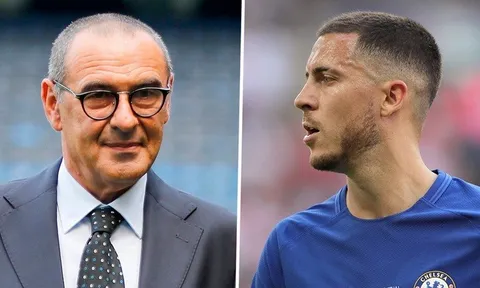 Chelsea chuẩn bị cho Europa League, Sarri nói điều BẤT NGỜ về Hazard
