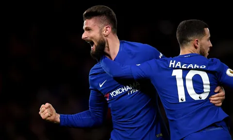 Chelsea cũng sở hữu một mũi đinh ba tấn công xuất sắc