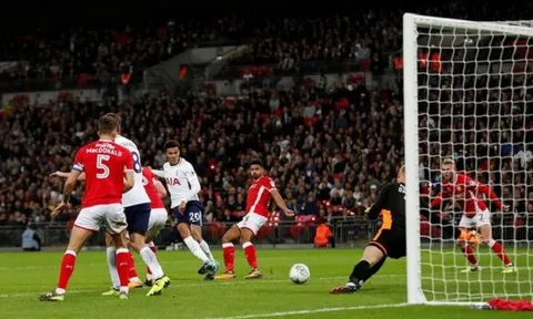 Chiến đấu quả cảm, Barnsley vẫn bị Dele Alli khuất phục
