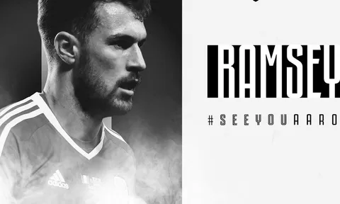 CHÍNH THỨC: Aaron Ramsey có bến đỗ mới