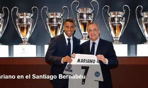 CHÍNH THỨC: Đã có số 7 thay Ronaldo ở Real Madrid